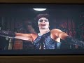 richard o'brien (riff raff) and patricia quinn (magneta) talk about tim curry in his role of frank-n-furter and how richard first met tim.
