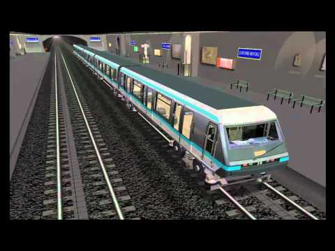 MSTS Metro Parisien - Ligne 1 - Pont de Neuilly - Château de Vincennes