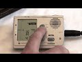 HBT1 Bagpipe tuner note detection demonstration