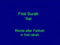 Learn Salat's Arabic - Dua & Asr - Video 8 - MyZikr.com Learn Salat's Arabic - Dua & Asr - Video 8 - MyZikr.com