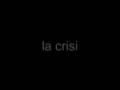 la crisi