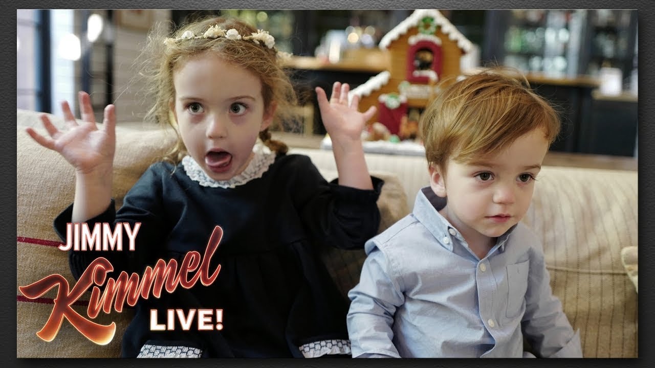 Jimmy Kimmel's Kids Won't Sit Still for Christmas Photos | Candy 95