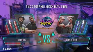Monsterz (Breakz & Marvel) vs Future & Mr. Steen – Planet Pop’N 2024 2VS2 Popping Final