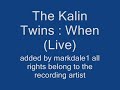 live performance by the kalin twins from cliff richard's from a distance tour