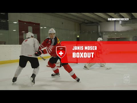 swissmadehockey: Boxout avec Janis Moser