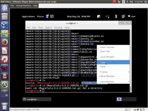 how to install vmware tools in linux