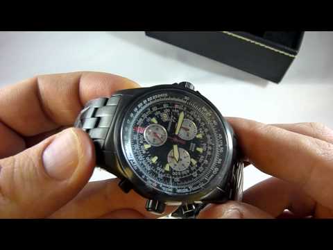 Torgoen Swiss Mens T1 Black Face Wrist Watch T01207_A h�ten felt�lt�tt legjobb kar�ra vide�k