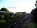 Ja 1275 roars through the South-Eastern suburbs en-route to the former Auckland station from Te Kuiti.