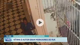 Homicídio esclarecido em Sorocaba: vítima e autor eram moradores de rua