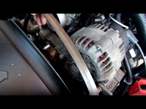 how to replace ac belt on yukon