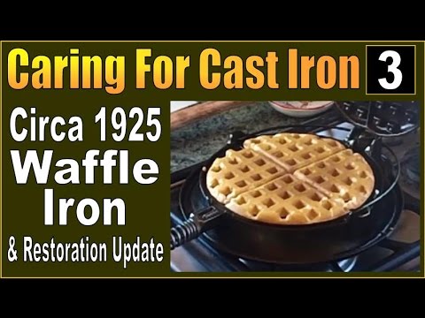 how to care for cast iron