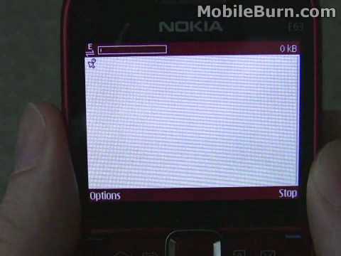 Videos del Nokia E63 Imagen de previsualización de YouTube