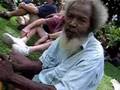 Papua New Guinea the ritual of chewing bitter nuts