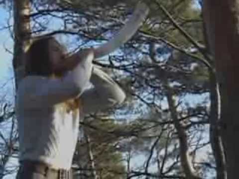 Alexey is blowing the signal Horn