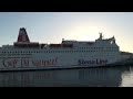 Stena Lines fartyg vilar p� Juldagen 2008