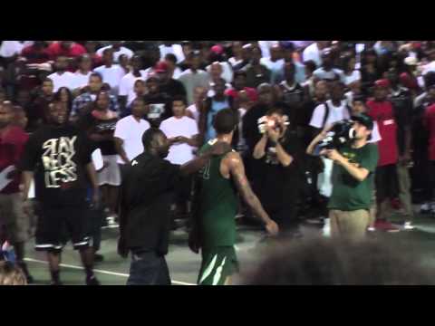 Michael Beasley Shoves A Fan's Face