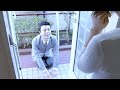 遺憾を表明する彼氏。冷たい彼女の表情がGOODなCM