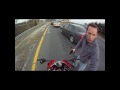 Motorcycle traffic violation - Cop pulls out gun