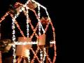 videos de a ferrous wheel of christmas scene