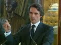 Aznar borracho