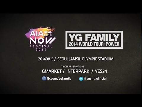 YG FAMILY 2014 WORLD TOUR : POWER IN SEOUL - Trailer 2