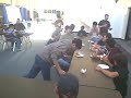 Talking and eating