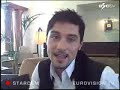 Dima Bilan behind the scences @ Eurovision.tv
