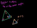 Watch 'Similar Triangles - Basics'