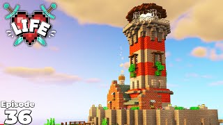 X Life : Building The AWESOME LIGHT HOUSE At the Beach Town