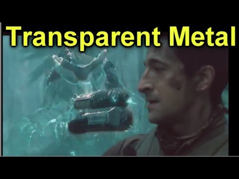 Invisible Metal (better than transparent Aluminium!)