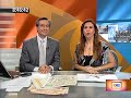 Gisela Valcárcel y Carlos Alvarez en aniversario de  (América Espectáculos 23-11-09)