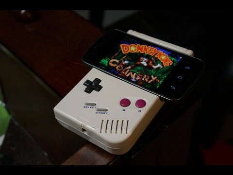 Game Boy usado como mando para tu smartphone