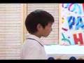 子供英語自己紹介スピーチ・小学２年生・男子