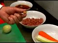 Italian Spaghetti Bolognese Recipe : Cut Vegetables: Spaghetti Bolognese Sauce