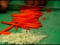 Italian Spaghetti Bolognese Recipe : Cut Vegetables: Spaghetti Bolognese Sauce