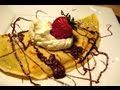 Nutella & Strawberry Filled Crepes Recipe Video - Laura Vitale Laura In The Kitchen Episode 30