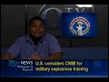 U.S. Considers CNMI For Military Explosives Training