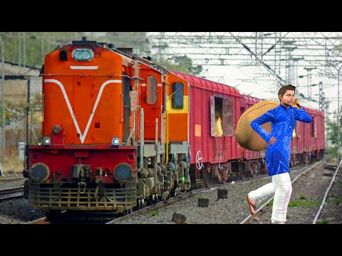 ट्रेन चोर Train Thief Funny Comedy हिंदी कहानी Hindi Comedy Kahaniya | Funny Hindi Comedy Videos