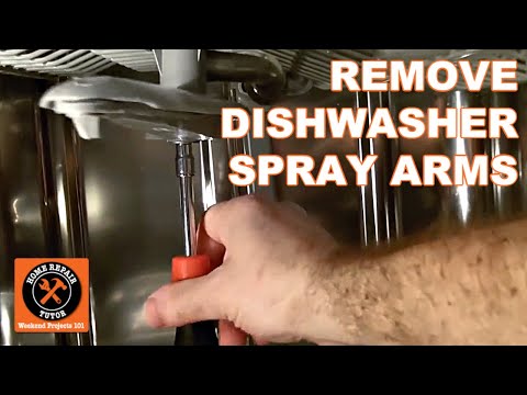 how to remove filter in g.e. dishwasher
