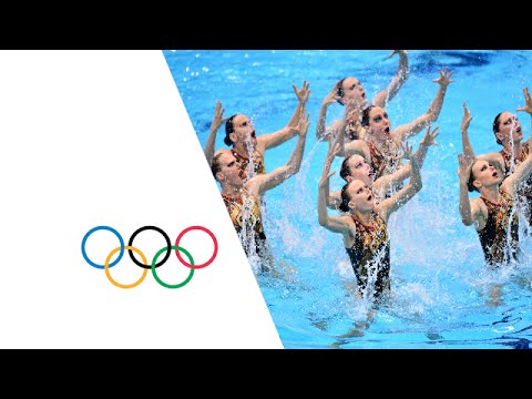 Synchronised Swimming Teams Final - London 2012 Olympic Games Highlights