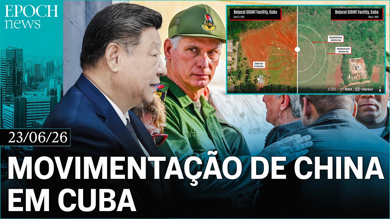 🔴 Relatório: expansão de base de espionagem em Cuba com possíveis laços à China; 10 anos de Brexit