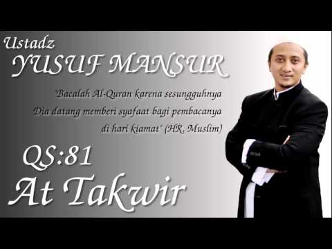 At Takwir - Tadarus Al-Quran oleh ustadz Yusuf Mansur. Dapatkan CD / DVD murottalnya di www.pppashop.com atau www.gerai-online.com/ Setiap pembelian akan menjadi sedekah...