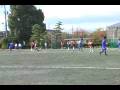 ｼﾙﾌｨｰﾄﾞ蟹江U14海部地区決勝　ゴール２
