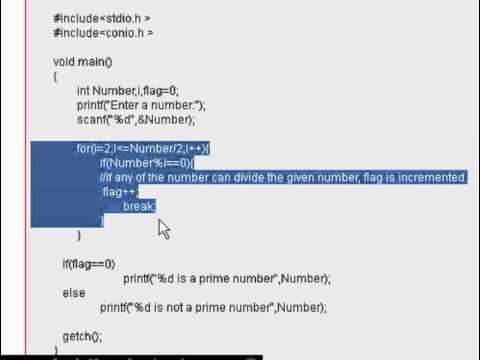 how to test a program in c