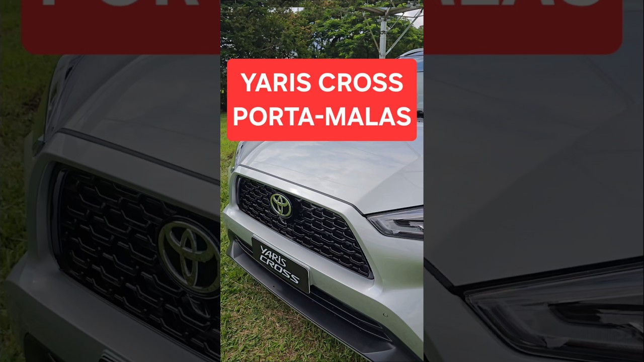 YARIS CROSS PORTA MALAS #shorts