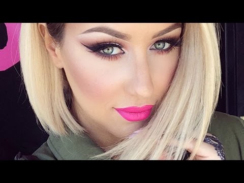 Hot Pink Lips tutorial