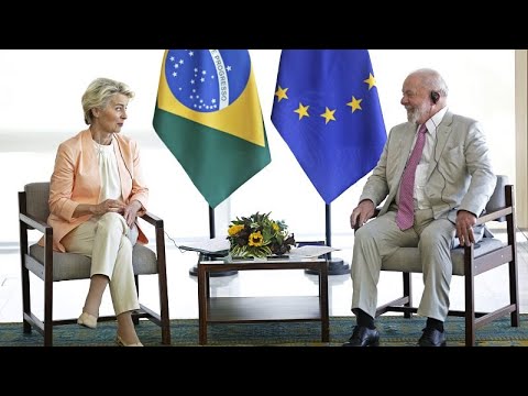 EU: Kommissionsprsidentin von der Leyen auf Partnersuche in Lateinamerika (Brasilien, Argentinien, Mexiko)