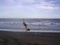 Nano en la playa