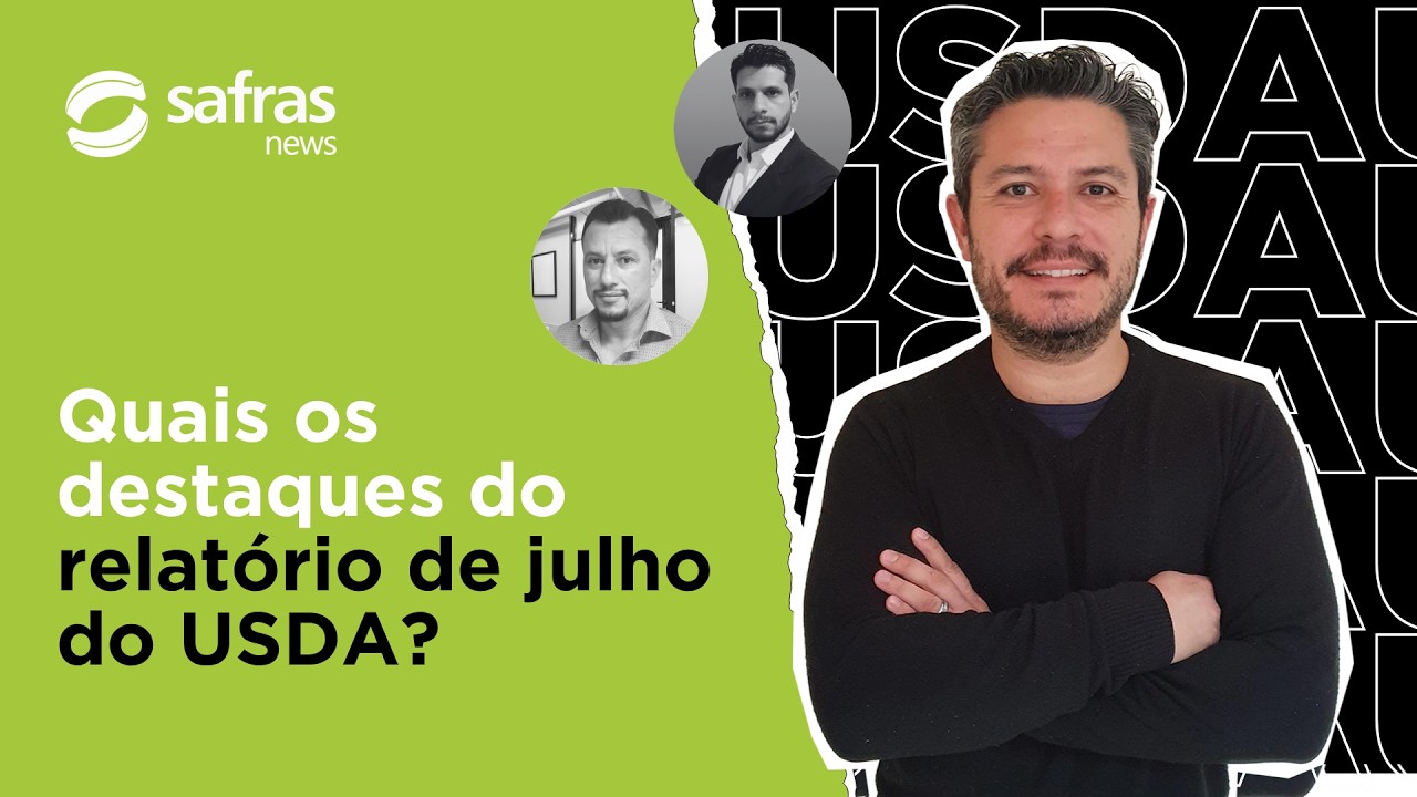 Analisamos os números do USDA para soja, milho e trigo em julho - Pós-USDA