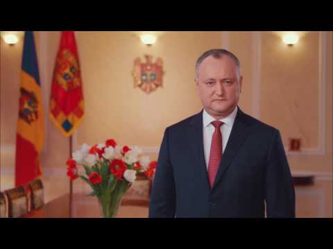 Președintele Republicii Moldova, Igor Dodon, a adresat un mesaj de felicitare cu prilejul zilei de 8 Martie